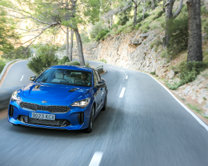 Kia Stinger blue dynamic  (34)